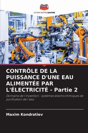 CONTRLE DE LA PUISSANCE D'UNE EAU ALIMENTE PAR L'LECTRICIT - Partie 2, Kondratiev Maxim