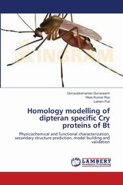 Homology modelling of dipteran specific Cry proteins of Bt, Guruswami Gurusubramanian