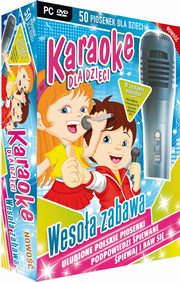 Karaoke dla dzieci wesoa zabawa z mikrofonem (PC-DVD), 