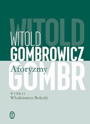 ksiazka tytu: Aforyzmy autor: Gombrowicz Witold