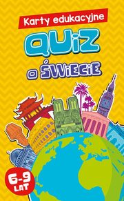 ksiazka tytu: Karty edukacyjne. Quiz o wiecie autor: Kolasiski Jakub, Wierciski Hubert