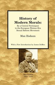 History of Modern Morals, Hodann Max