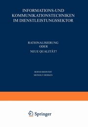 Informations- und Kommunikationstechniken im Dienstleistungssektor, 