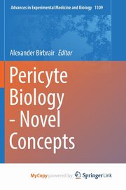 Pericyte Biology - Novel Concepts, 