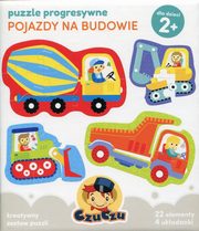 ksiazka tytu: CzuCzu Puzzle progresywne Pojazdy na budowie autor: 