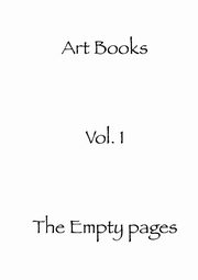 The empty pages, Books Art