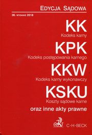 ksiazka tytu: Kodeks karny Kodeks postpowania karnego Kodeks karny wykonawczy Koszty sdowe karne oraz inne akty prawne autor: 