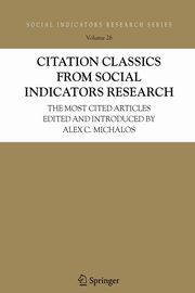 Citation Classics from Social Indicators Research, 