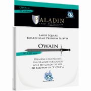 Koszulki na karty Owain Premium Standard European (80x80) 55 sztuk, 
