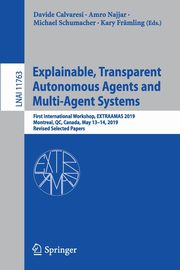 Explainable, Transparent Autonomous Agents and Multi-Agent Systems, 