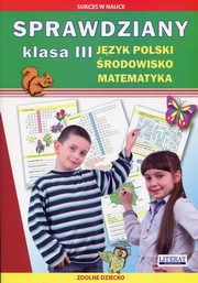 ksiazka tytu: Sprawdziany 3 Jzyk polski rodowisko Matematyka autor: 