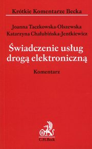 ksiazka tytu: wiadczenie usug drog elekroniczn autor: Taczkowska-Olszewska Joanna, Chaubiska-Jentkiewicz Katarzyna