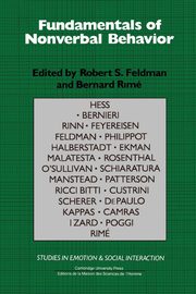 Fundamentals of Nonverbal Behavior, 