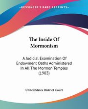 The Inside Of Mormonism, United States District Court