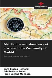 Distribution and abundance of martens in the Community of Madrid, Blasco Hernanz Sara