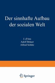 Der sinnhafte Aufbau der sozialen Welt, Schtz Alfred