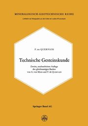 Technische Gesteinskunde, Quervain F.de