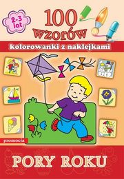 Pory roku  100 wzorw z naklejkami, 