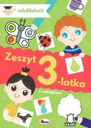 EduMaluch Zeszyt 3-latka, Kawako-Dzikowska Natalia