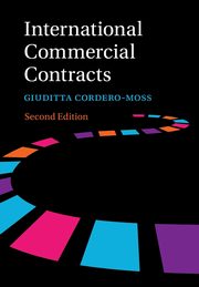 International Commercial Contracts, Cordero-Moss Giuditta