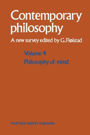 Philosophy of Mind/Philosophie de l'esprit, 
