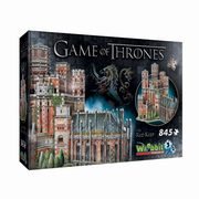 Wrebbit 3D Puzzle Gra o Tron Red Keep 845, 