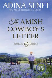The Amish Cowboy's Letter (Large Print), Senft Adina