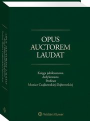 ksiazka tytu: Opus auctorem laudat autor: 