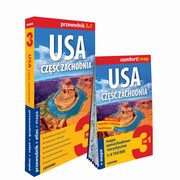 USA Cz zachodnia 3w1 przewodnik + atlas + mapa, Jaboski Piotr