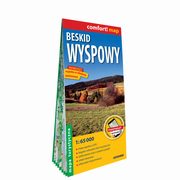 Beskid Wyspowy laminowana mapa turystyczna 1:65 000, 