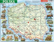 Puzzle ramkowe Polska fizyczna, 