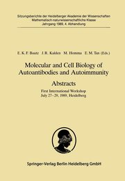 Molecular and Cell Biology of Autoantibodies and Autoimmunity. Abstracts, 