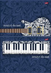 Zeszyty do nut A4 16 kartek 20 sztuk mix, 