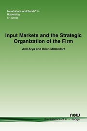 Input Markets and the Strategic Organization of the Firm, Arya Anil