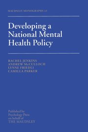 Developing a National Mental Health Policy, Jenkins Rachel