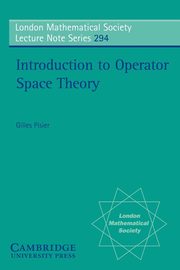 Introduction to Operator Space Theory, Pisier Gilles