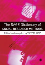 The SAGE Dictionary of Social Research Methods, Jupp Victor