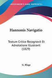 Hannonis Navigatio, Rluge G.