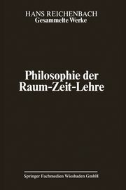 Philosophie der Raum-Zeit-Lehre, Reichenbach Hans