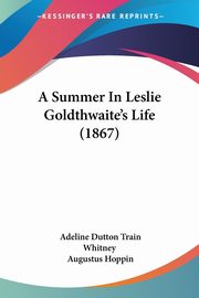 A Summer In Leslie Goldthwaite's Life (1867), Whitney Adeline Dutton Train