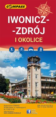 Mapa Iwonicz-Zdrj i okolice Rymanw-Zdrj i okolice 1:20 000, 