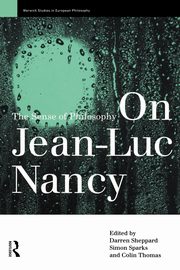 On Jean-Luc Nancy, 