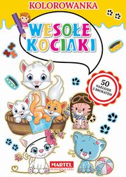 Kolorowanka Wesoe kociaki, Ratajszczak Katarzyna, Gdula Adam