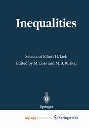 Inequalities, Lieb Elliott H.