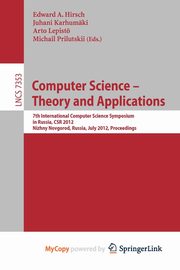 Computer Science -- Theory and Applications, 