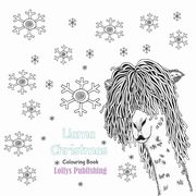 Llama Christmas Colouring Book, Publishing Lollys