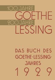 Das Buch Des Goethe-Lessing-Jahres 1929, Von Hindenburg Paul