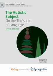 ksiazka tytu: The Autistic Subject autor: Brenner Leon S.