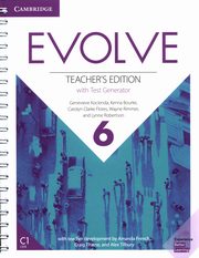 Evolve 6 Teacher's Edition with Test Generator, Kocienda Genevieve, Bourke Kenna, Flores Carolyn Clarke, Rimmer Wayne, Robertson Lynne