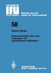 Untersuchungen ber das Verjngen von zylindrischen Vollkrpern, Binder H.